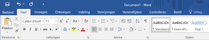 Lint in Word